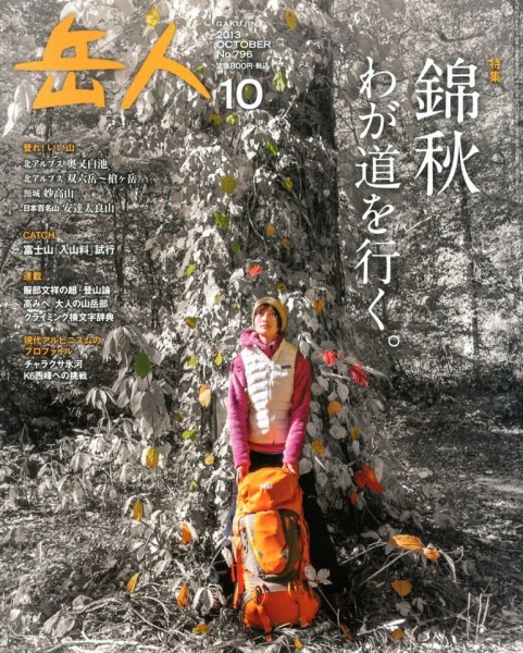 岳人 10月号 (発売日2013年09月14日) 表紙
