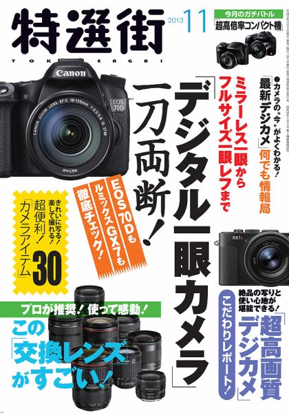 特選街 11月号 (発売日2013年10月03日) 表紙