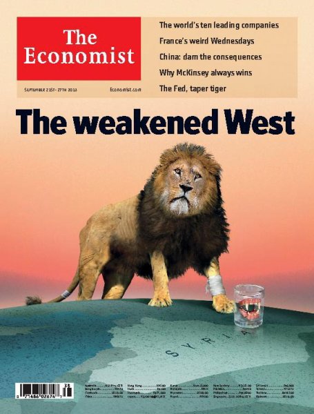 英国The Economist（エコノミスト） 2013年09月21日発売号 表紙