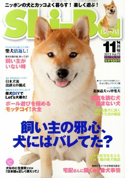 Shi-Ba(シーバ)　 2013年11月号 (発売日2013年09月28日) 表紙