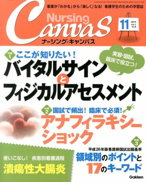 ナーシング・キャンバス 2013年10月10日発売号 表紙