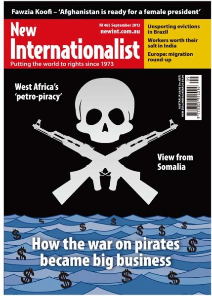 New Internationalist（ニューインターナショナリスト）英語版 No.465 (発売日2013年10月10日) 表紙