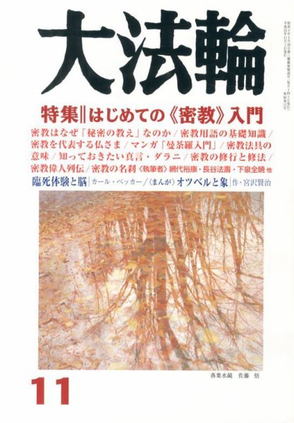 大法輪 11月号 (発売日2013年10月08日) 表紙