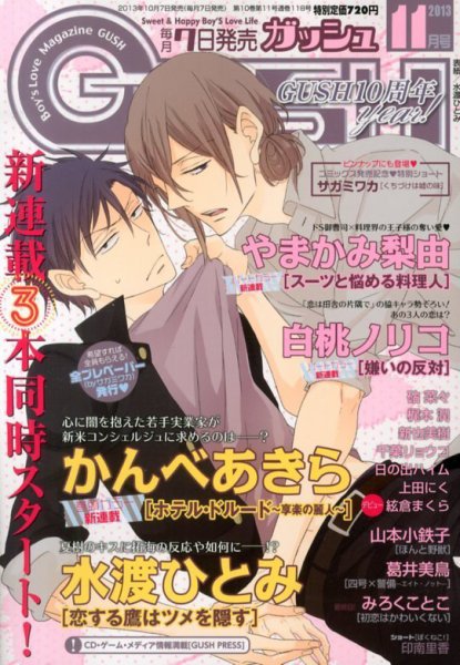 GUSH（ガッシュ） 11月号 (発売日2013年10月07日) 表紙