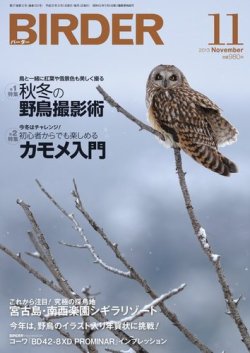 BIRDER（バーダー） 2013年11月号 (発売日2013年10月16日) 表紙