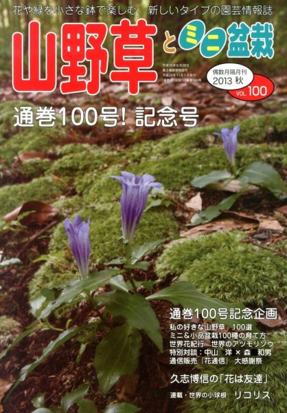 山野草とミニ盆栽 11月号 (発売日2013年10月12日) 表紙