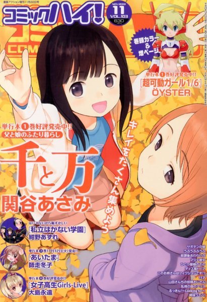 コミックハイ！ 11/22号 (発売日2013年10月22日) 表紙