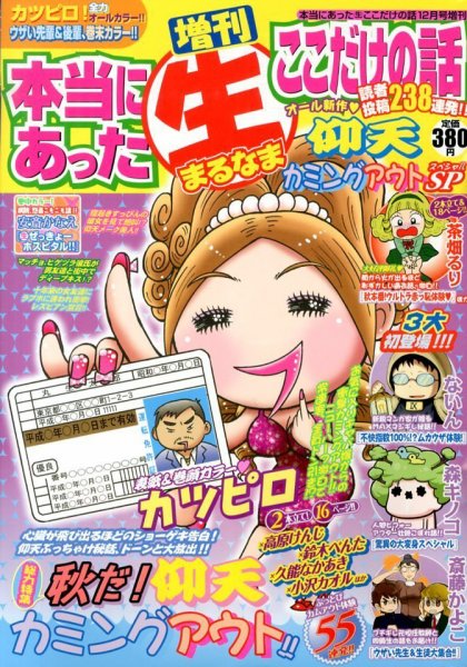 増刊本当にあったマル生ここだけ 12月号 (発売日2013年10月19日) 表紙