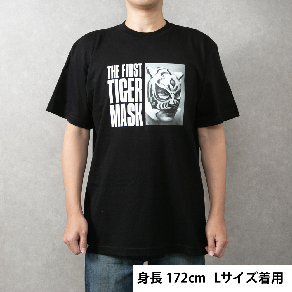 TシャツA 黒 着用イメージ（正面）