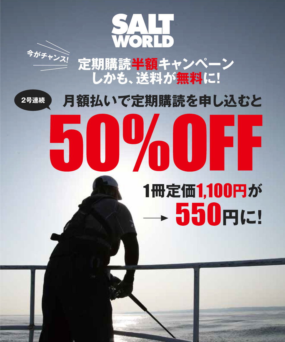 ソルトワールド　キャンペーン