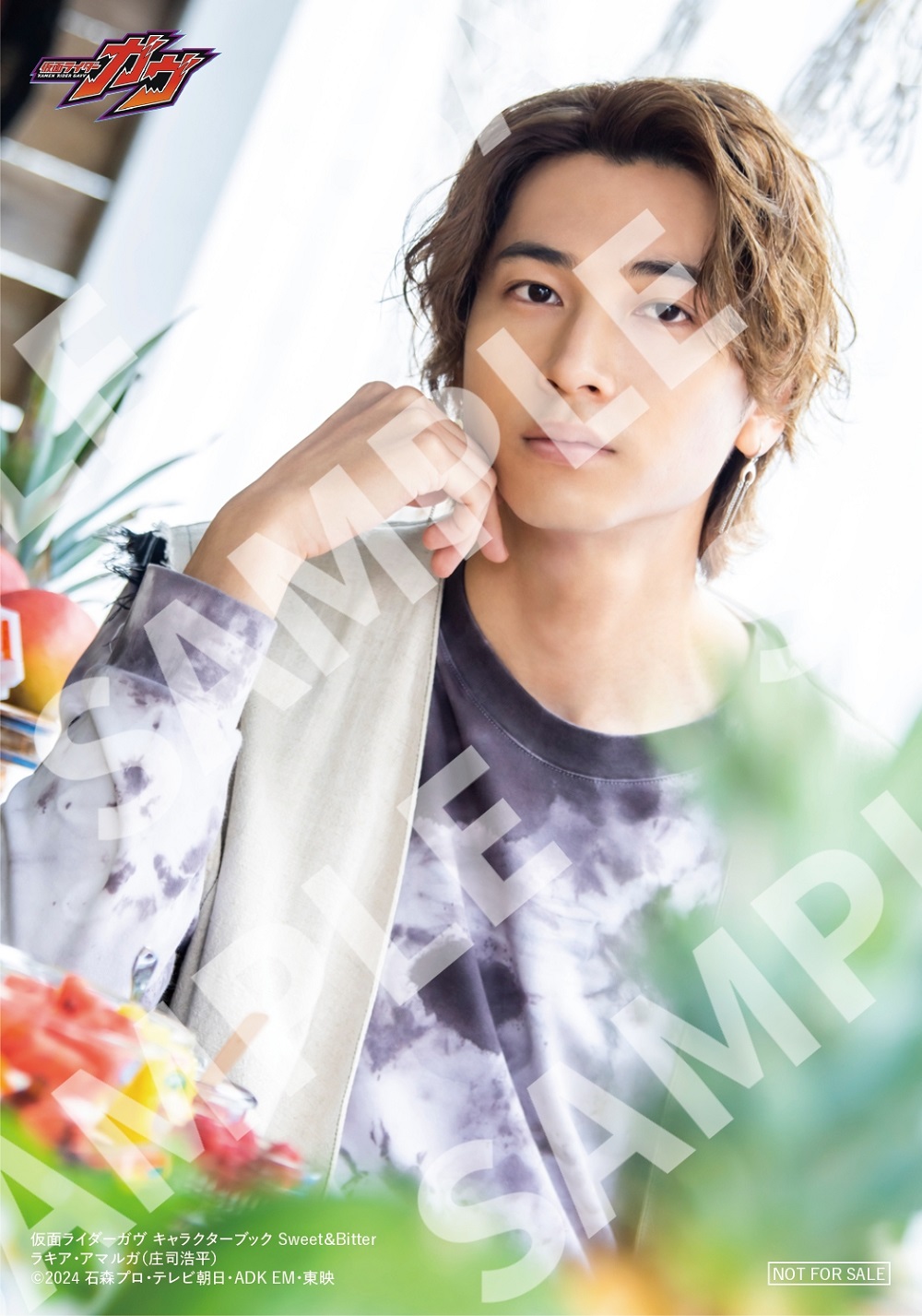 仮面ライダーガヴ　キャラクターブック　特典ブロマイド　ラキア・アマルガ Fujisan.co.jp限定特典：グラニュート・ラーゲ9/ラキア