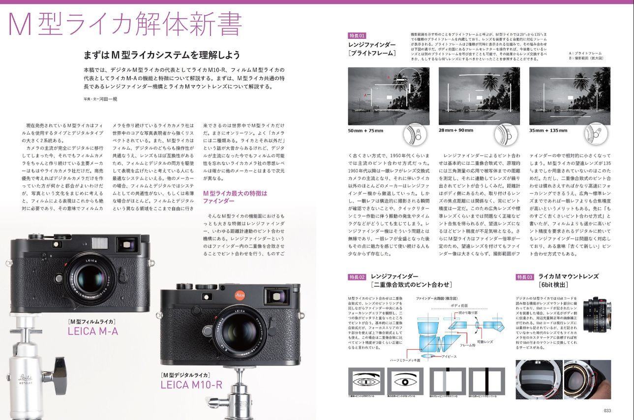 日本カメラMOOKシリーズ M型ライカの教科書 (発売日2021年03月29日